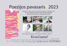 Kviečiame į Poezijos pavasario vakaronę