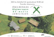 Klojimo teatro 65-mečio jubiliejus