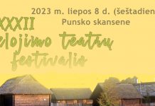XXXII klojimo teatrų festivalis Punske