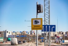 Vilniuje pradeda veikti nauji greičio matuokliai