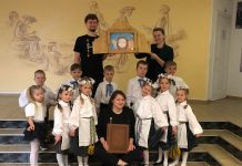 Suvalkų „Sūduviukai“ ir Punsko LKN „Kregždė“ teatrų apžiūros „Šimtakojis“ laureatai