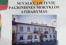 Suvalkų lietuvių mokyklos atidarymas