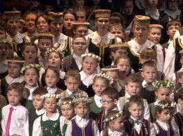 Lietuvos valstybės atkūrimo dienos minėjimas Punske