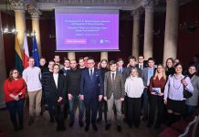 Lenkijos Seimo pirmininkas Sz. Hołownia Vilniaus universitete