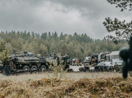 Lietuvos ir Lenkijos pasienyje vyksta sąjungininkų kariniai manevrai