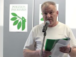 Poezijos pavasaris Punske 2024. Sigitas Birgelis