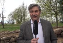 Atnaujinamas Punsko senųjų kapinių mūras