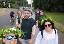 Mūsų teatralai vaidino Valdovų rūmų kieme