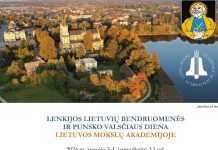 Lenkijos lietuvių bendruomenės ir Punsko valsčiaus diena Lietuvos mokslų akademijoje