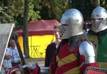 Viduramžių šokiai ir riterių kovos Kalvarijoje