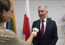 LR ambasadoriaus Valdemaro Sarapino vizitas Suvalkų krašte