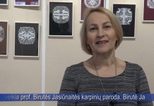 Prof. Birutės Jasiūnaitės karpinių paroda