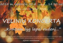 Vėlinių koncertas Seinuose