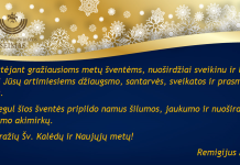 Gražių šv. Kalėdų ir Naujųjų metų!