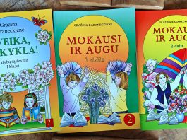 „Aušros“ leidyklos lietuviški vadovėliai pagrindinei mokyklai