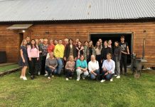 Pavasario spalvos Vaitakiemyje – staltiesė, kaip drobė