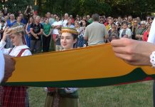 Punske giedojome Lietuvos himną