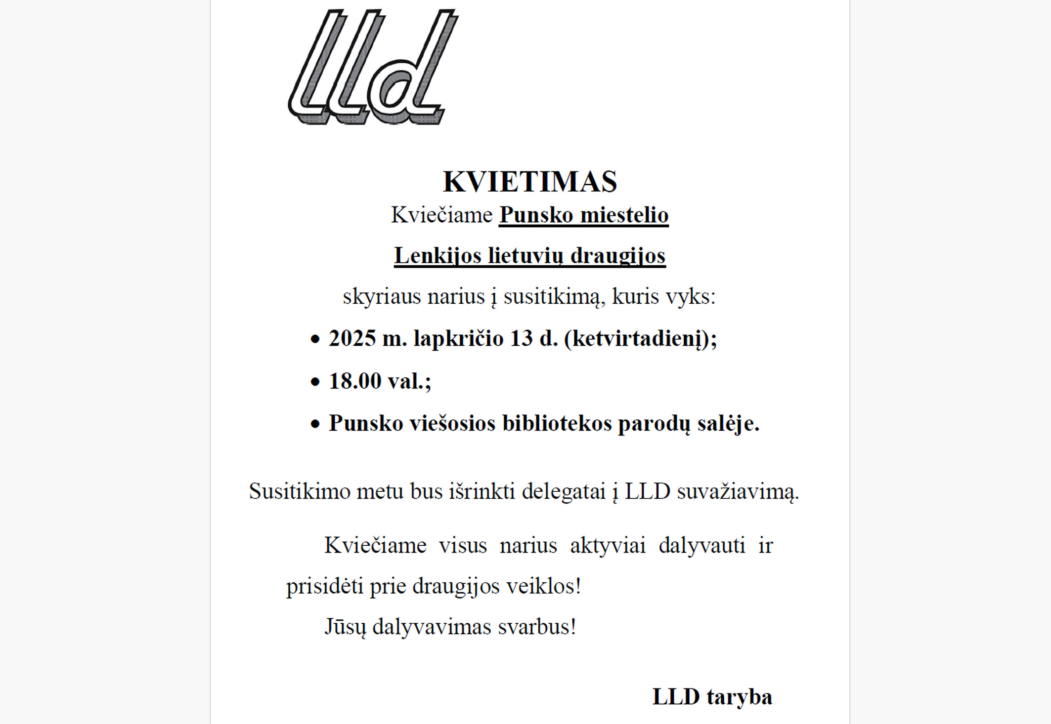 Lenkijos lietuvių draugija kviečia - Punskas
