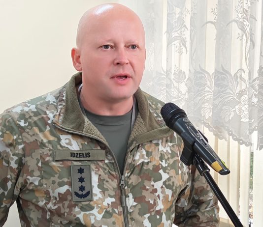 Lietuvos šaulių sąjungos vadas Punske