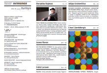 Indrė Larssen Poezija (Nemunas, 2026 m. 1 Nr.)