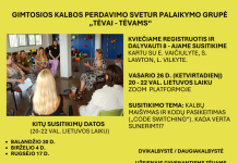 Palaikymo grupė „Tėvai – tėvams“