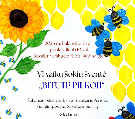 VI vaikų šokių šventė