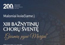 XIII bažnytinių chorų šventė