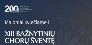 XIII bažnytinių chorų šventė