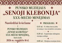 Muziejaus „Senoji klebonija“ XXX minėjimas
