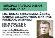 Šilavote bus pagerbti Geležinio Vilko rinktinės partizanai