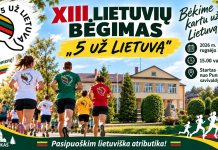 Bėgimas 5 už Lietuvą jau netrukus