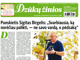 Sigitas Birgelis: Rašydamas jauti, kad gyveni