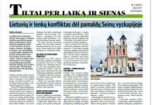 Lietuvių ir lenkų konfliktas dėl pamaldų Seinų vyskupijoje