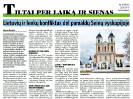 Lietuvių ir lenkų konfliktas dėl pamaldų Seinų vyskupijoje