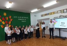 Vidugirių mokykloje paminėta Mokytojų diena