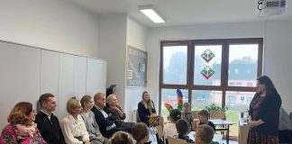 Suvalkų „Vienybės“ mokykloje pagerbtas Juozas Vaina