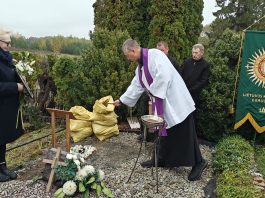 Paskutinis atsisveikinimas su Benjaminu Kaluškevičiumi