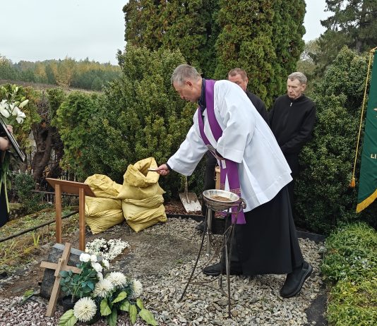 Paskutinis atsisveikinimas su Benjaminu Kaluškevičiumi
