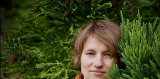 Rudens literatūrinių skaitymų dalyvė Indrė Larssen