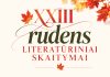 Rudens literatūriniai skaitymai vyks Punsko LKN