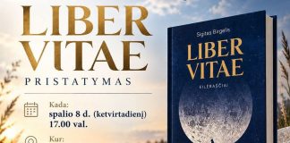 Poezijos rinkinio „Liber vitae“ sutiktuvės Kalvarijoje