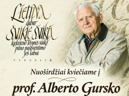 Prof. Alberto Gursko parodos atidarymas